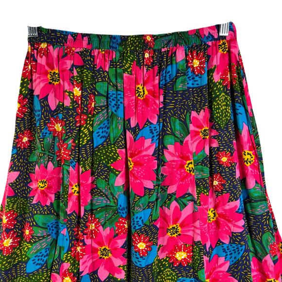 PATRONS OF PEACE Floral Print Maxi Skirt Womens Size L - Picture 5 of 9